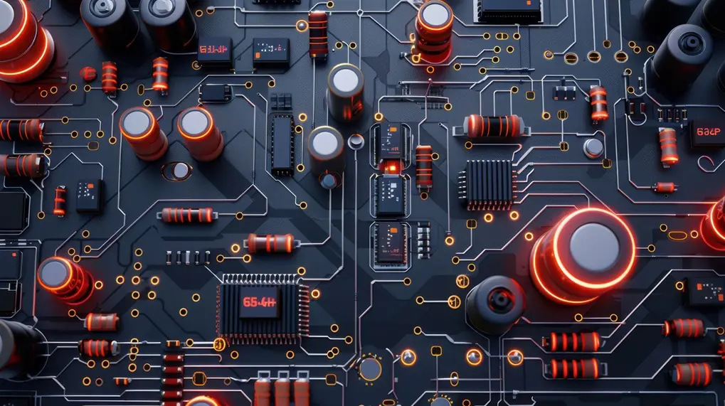motherboard- with components